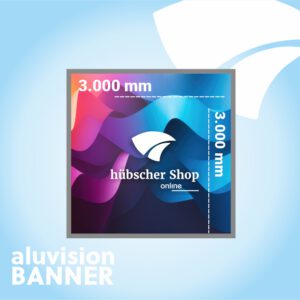 Kederbanner SustainGlow 3 x 3 Meter