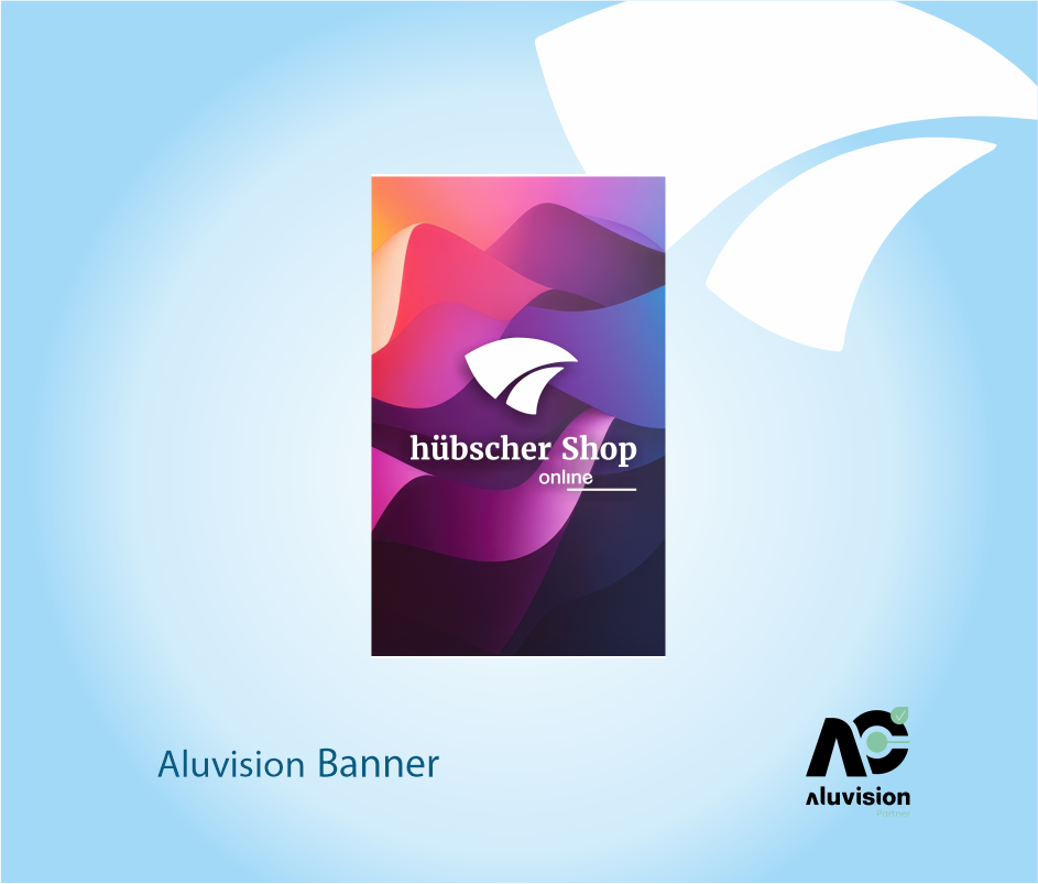 Aluvision Banner 2976 mm hoch